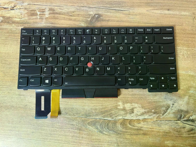 Оригинальная клавиатура keyboard Lenovo ThinkPad T14 / P14s G1 G2 с подсветкой, US QWERTY + гравировка украинских букв 5N20V43760