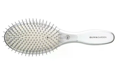 Щетка Olivia Garden Expert Care Oval Nylon Silver ID2035