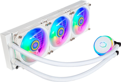 Система рідинного охолодження 360 Cooler Master MasterLiquid PL360 Flux White Edition