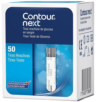 Paski testowe do glukometru Bayer Contour Next 50 szt (8470001619617 / 5016003728808)