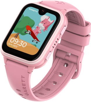 Smartwatch dla dzieci Garett Kids Vibe 4G Pink (5904238486733)