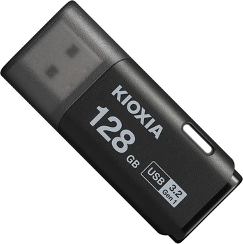 Pendrive USB KIOXIA TransMemory Hayabusa U301 128GB USB 3.2 Gen 1 Black (LU301K128GG4)