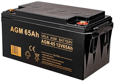 Akumulator Volt Polska AGM 12V 65 Ah (6AKUXAG065)