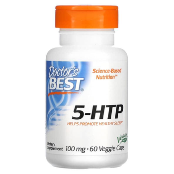 5-гідрокситриптофан 5-HTP Doctor's Best 100 мг 60 капсул
