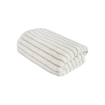 Рушник Lotus Home Готель Premium - Microcotton Stripe Ecru-Kahve 50*90 550 г/м² (svt-2000022342537)