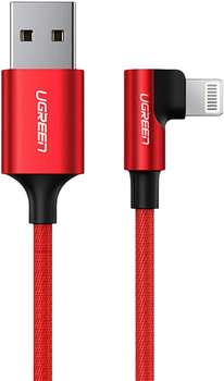 Kabel Ugreen US299 60555 USB Type-A - Lightning 1 m Red (AT6957303865550)