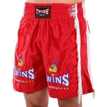 Шорты для тайского бокса кикбоксинга MMA мужские Twins Special 5075 размер L (46-48) Red