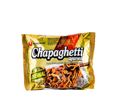 Лапша быстрого приготовления Nong Shim с черным соевым соусом "Чачжан" Chapaghetti 140 г