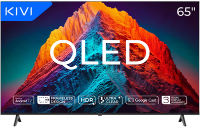 Телевизор Kivi QLED 65" Prime E5 65U770QB