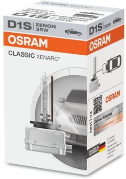 Автолампа OSRAM 85 V D1S 35 W PK32D-2 Xenarc Classic (66140 CLC)