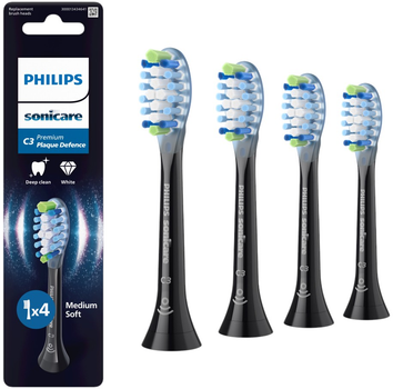 Насадки для зубной щетки PHILIPS Sonicare HX9044/88 C3 Premium Plaque Defense