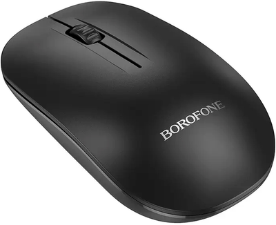 Мышь Borofone BG14 Planet 2.4G Business Wireless Mouse Black (6941991113376)