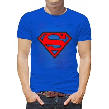 Футболка Superman знак PG04131 goodreclama XXL Синій