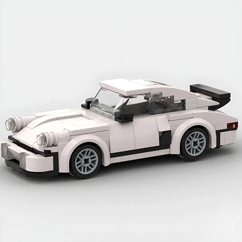 Збірна модель BauTech Porsche 911 Turbo із 196 деталей Чорний (1015-992-00)