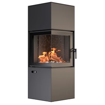 Сталева піч BOKAR Forum (9,2 kW) Black Ceramtex