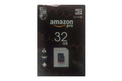 Карта памяти micro SDHC 32GB Amazon pro (class 10) (БЕЗ АДАПТЕРА)