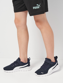 Детские кроссовки для мальчика Puma Anzarun Lite AC PS 37200903 34 Peacoat-White (4062451500740) 