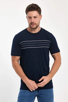 Футболка с принтом Trend Collection 243340-05 синий (LACI) XL