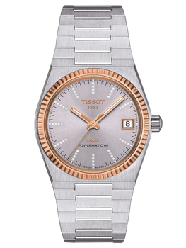 Часы Tissot PRX 35mm Powermatic 80 Steel & 18k Gold Bezel T931.207.41.336.00