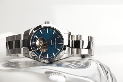 Часы Tissot Gentleman Powermatic 80 Open Heart T127.407.11.041.01
