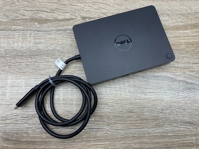 Док-станция Dell WD15 K17A USB Type-C 4K без БП чёрная бу - Б/У