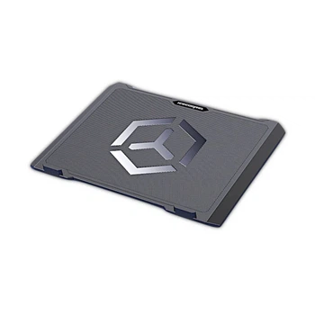 Подставка охлаждающая для ноутбука до 15.6" IceCoorel S511 Laptop Stand Blue LED черная