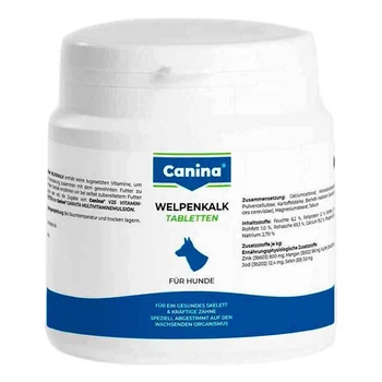 Вельпенкальк в таблетках для щенков Canina Welpenkalk 150 шт. (4027565120741)