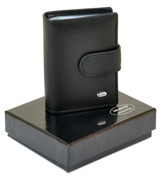 Чоловіча шкіряна визиница Classik dr.Bond M21 black