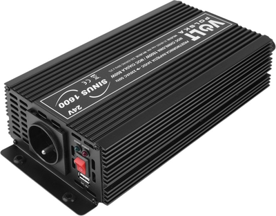 Перетворювач напруги Volt Polska Sinus 1600 24/230V 800/1600W (3SIP160024)