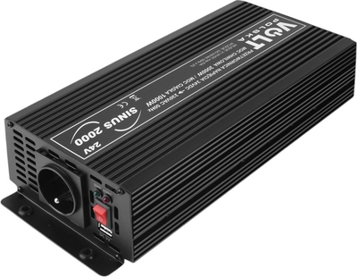 Перетворювач напруги Volt Polska Sinus 2000 24/230V 1000/2000W (3SIP200024)