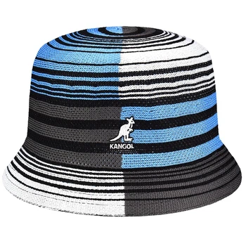 Панама Kangol Digital Stripes Bin Цвет Black Stripe Размер L