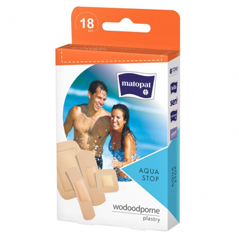 Пластир mаtораt AQUA STOP 18 шт