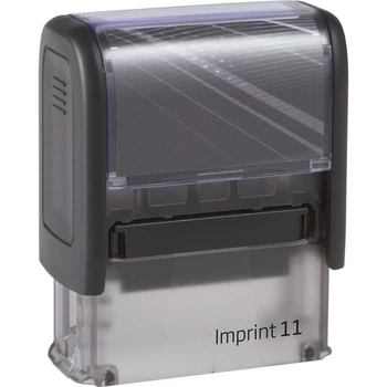 Оснастка к штампу пластиковая Imprint 11 размером 38х14 мм Черный