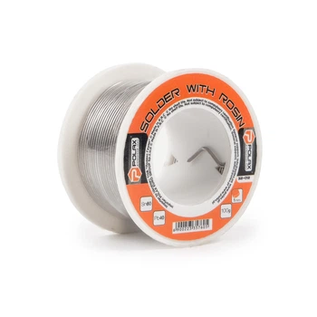 Припой с канифолью Polax Sn60/Pb40 1 мм 100 г (32-012)