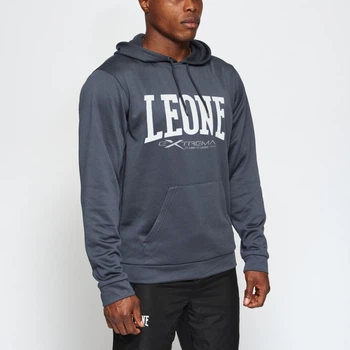 Толстовка с капюшоном Leone Logo Gray M