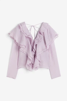 Блуза H&M XS фіолетовий 20051202439
