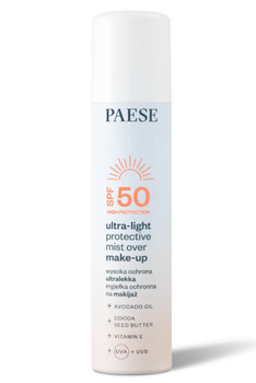 Солнцезащитный спрей поверх макияжа Paese Ultra-Light Protective Mist Over Make-Up SPF50 75 мл
