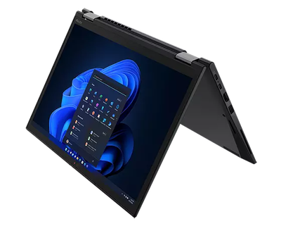 Ноутбук Б/У Lenovo ThinkPad X13 Yoga Gen 1 x360 / Екран 13.3" FHD IPS Touch / Intel Core i7- 10610U / RAM 16Gb / SSD 256Gb NVMe Intel UHD Graphics