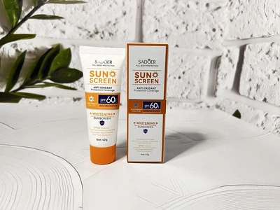 Солнцезащитный крем для лица и тела Sadoer Sun Crea SPF60 40г(ГШ)
