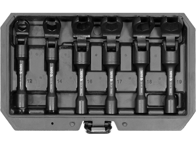 Zestaw kluczy przegubowych oczkowych Yato otw 3/8" YT-01440 (5906083095467)