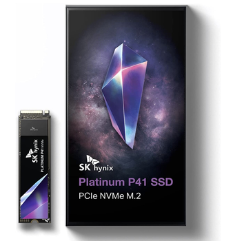 SSD накопитель SK hynix Platinum P41 2 TB M. 2 PCIe NVMe Gen4 (SHPP41-2000GM-2), (up to 7000/6500 MB/s), 176-Layer NAND Flash, Совместим с Playstation 5