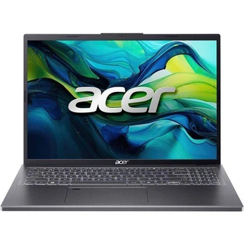 Ноутбук ACER Acer Aspire 16 A16-51GM-763G, (NX.KXPEX.003), Intel Core 7 150U до 5.4GHz, 16" WUXGA, 16GB, SSD 1TB, NVIDIA Geforce RTX 2050 4GB, Free DOS, Steel Gray