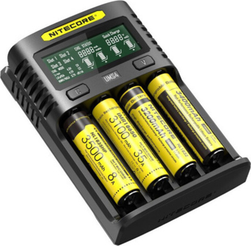 Зарядний пристрій універсальний Nitecore Digicharger UM4 (YT11434)