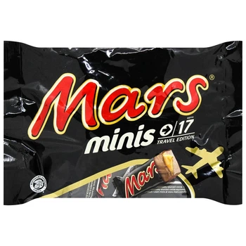 Батончики Mars Minis 17 шт 333 г