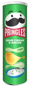 Чипсы Pringles Sour Cream&Onion сметана и лук 165 г