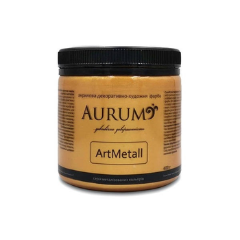 Декоративная краска Красное золото 400 мл "Aurum"
