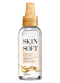 Легкий спрей-автозагар для тела Skin so Soft by Avon "Сияние" 150мл (99372696)