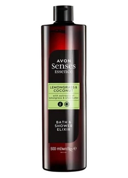 2-в-1 Средство для принятия ванны и душа Avon «Лемонграсс и кокос» 500мл (87300000)
