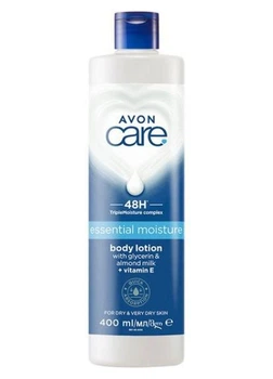 Зволожувальний лосьйон для тіла Avon з гліцерином мигдальним молочком і вітаміном Е Care 400 мл