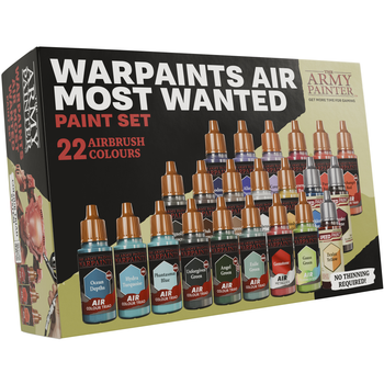 Zestaw farb The Army Painter: Warpaints Air - Most Wanted Paint Set (5713799800403)